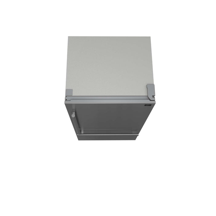 Forno Milano Espresso 31" Stainless 17.2 cu. ft. Right Swing Bottom Freezer Refrigerator FORNO