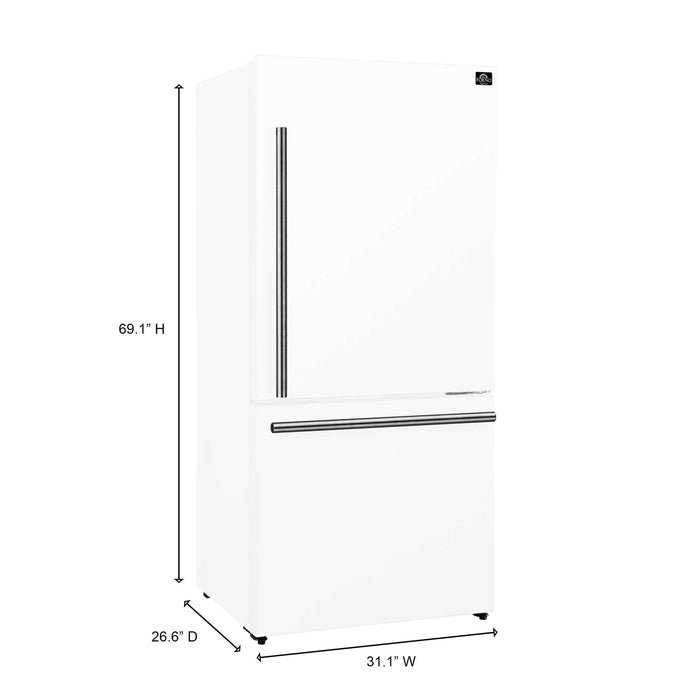 Forno Milano Espresso 31" White 17.2 cu. ft FORNO