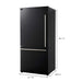 Forno Milano Espresso 31" Black with Ice Maker FORNO