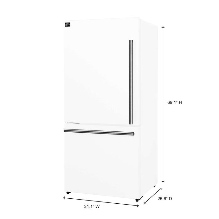 Forno Milano Espresso 31" White with Ice Maker FORNO