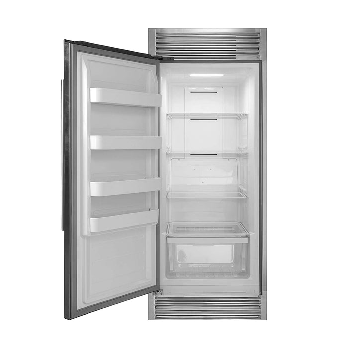 Forno Rizzuto 28" Upright Convertible Freezer Left Swing with Decorative Grill - 32" Wide FORNO