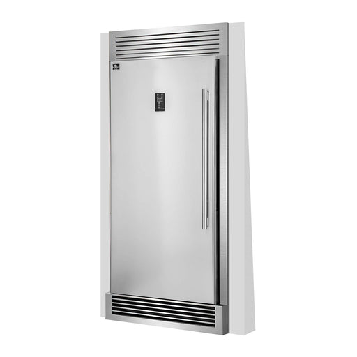 Forno Rizzuto 28" Upright Convertible Freezer Left Swing with Decorative Grill - 32" Wide FORNO