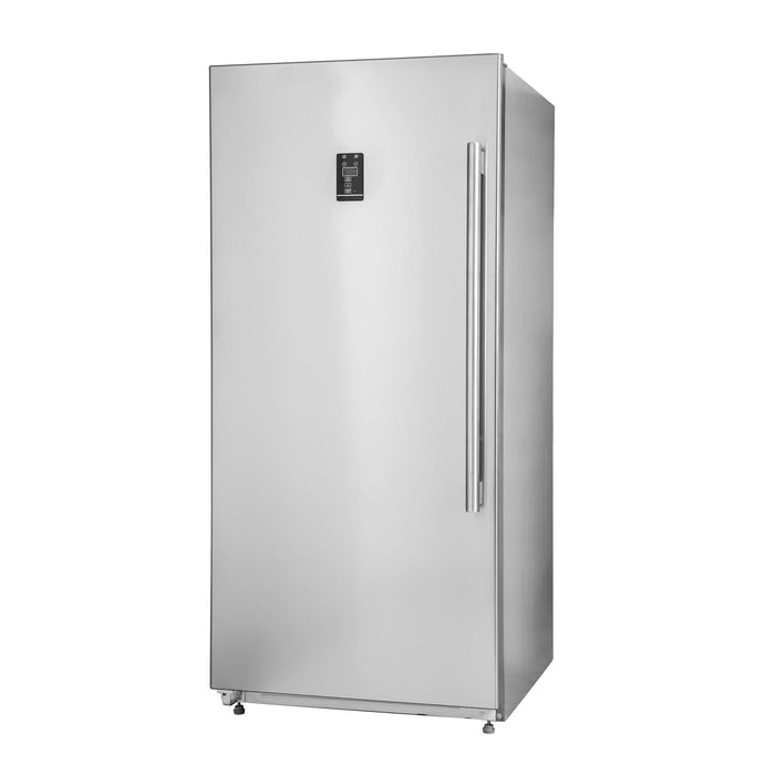 Forno Rizzuto 2-Piece 56-Inch Convertible Refrigerator/Freezer Set, 27.6 cu.ft. with Decorative Grill - 60-Inch Wide FORNO