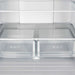 Forno Gallipoli 30" French Door Refrigerator, 17.5 Cu.Ft. Bottom Freezer, Stainless Steel, Ice Maker FORNO