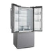 Forno Gallipoli 30" French Door Refrigerator, 17.5 Cu.Ft. Bottom Freezer, Stainless Steel, Ice Maker FORNO