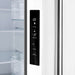 Forno Gallipoli Espresso 30" White French Door Refrigerator, 17.5 Cu.Ft., Bottom Freezer, Ice Maker FORNO