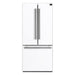Forno Gallipoli Espresso 30" White French Door Refrigerator, 17.5 Cu.Ft., Bottom Freezer, Ice Maker FORNO