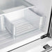 Forno Gallipoli Espresso 30" White French Door Refrigerator, 17.5 Cu.Ft., Bottom Freezer, Ice Maker FORNO