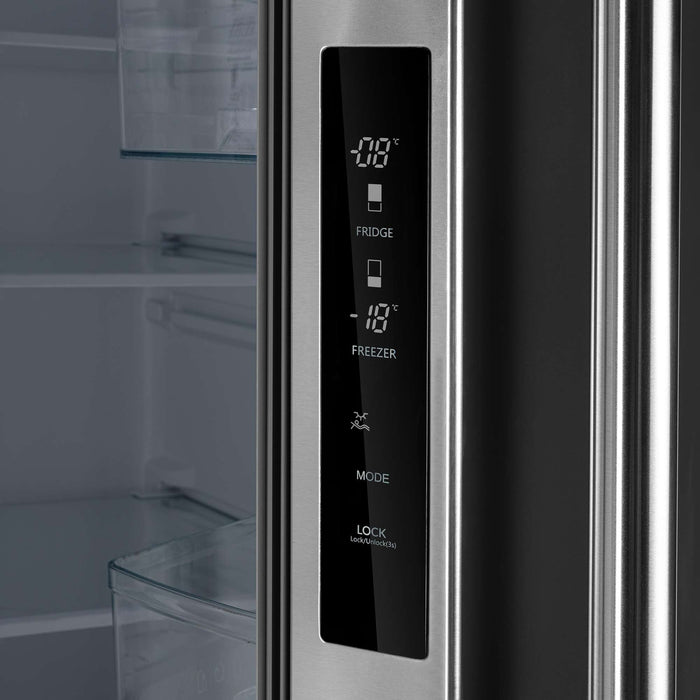 Forno Gallipoli 30" French Door Refrigerator, 17.5 cu.ft. Capacity & Decorative Grill - 34" Wide FORNO