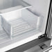 Forno Gallipoli 30" French Door Refrigerator, 17.5 cu.ft. Capacity & Modern Decorative Grill - 34" Wide FORNO