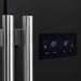 Forno Salerno Espresso 33" Side-by-Side 15.6 Cu.Ft. Black Refrigerator FORNO