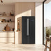 Forno Salerno Espresso 33" Side-by-Side 15.6 Cu.Ft. Black Refrigerator FORNO