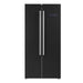 Forno Salerno Espresso 33" Side-by-Side 15.6 Cu.Ft. Black Refrigerator FORNO