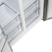Forno Salerno 33" Side-by-Side Stainless Steel Refrigerator 15.6 cu.ft FORNO