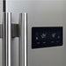 Forno Salerno 33" Side-by-Side Stainless Steel Refrigerator 15.6 cu.ft FORNO