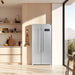 Forno Salerno 33" Side-by-Side Stainless Steel Refrigerator 15.6 cu.ft FORNO