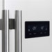 Forno Salerno Espresso 33" Side-by-Side 15.6 cu. ft White Refrigerator FORNO