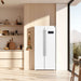 Forno Salerno Espresso 33" Side-by-Side 15.6 cu. ft White Refrigerator FORNO