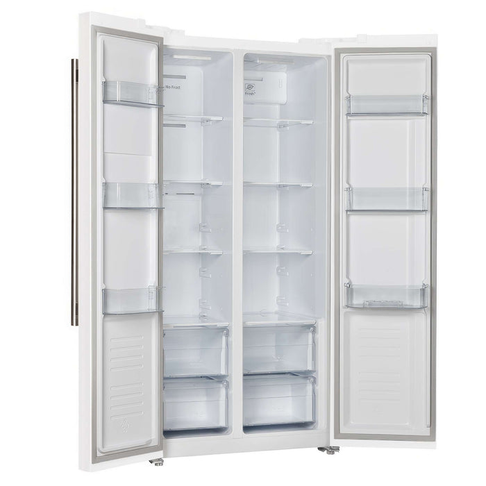 Forno Salerno Espresso 33" Side-by-Side 15.6 cu. ft White Refrigerator FORNO