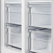 Forno Salerno 33" Built-in Stainless Steel Refrigerator 15.6 cu. ft - With Decorative Grill - 37" Wide FORNO
