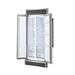 Forno Salerno 33" Built-in Stainless Steel Refrigerator 15.6 cu. ft - With Decorative Grill - 37" Wide FORNO