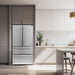 Forno Moena 36" French Door 19.2 cu. ft Stainless Steel Refrigerator with Factory Installed Ice-maker FORNO
