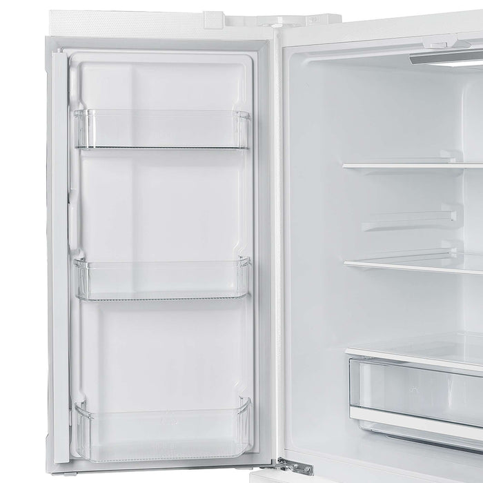 Forno Moena Espresso 36" French Door Refrigerator in White, 19.2 cu. ft FORNO
