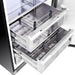 FORNO Cologne – 30″ Freestanding 18.4 Cu.Ft. Stainless Steel Refrigerator FORNO