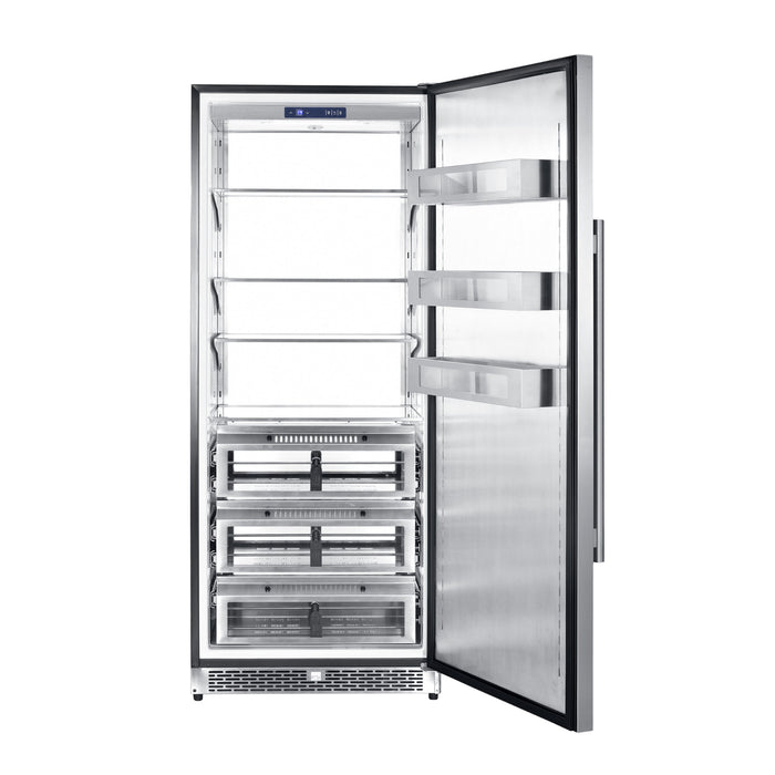 FORNO Cologne – 30″ Freestanding 18.4 Cu.Ft. Stainless Steel Refrigerator FORNO