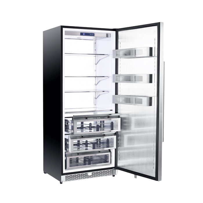 FORNO Cologne – 30″ Freestanding 18.4 Cu.Ft. Stainless Steel Refrigerator FORNO