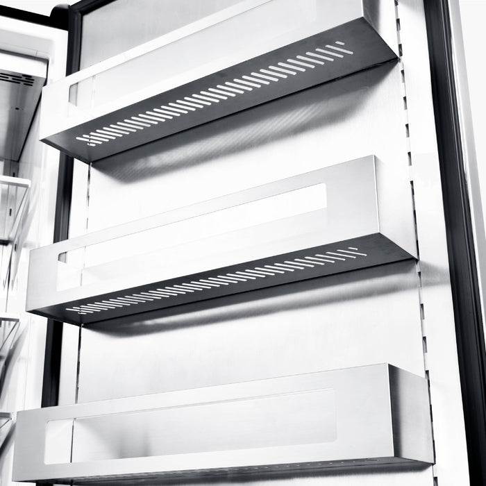 FORNO Cologne – 30″ Freestanding 18.4 Cu.Ft. Stainless Steel Refrigerator FORNO