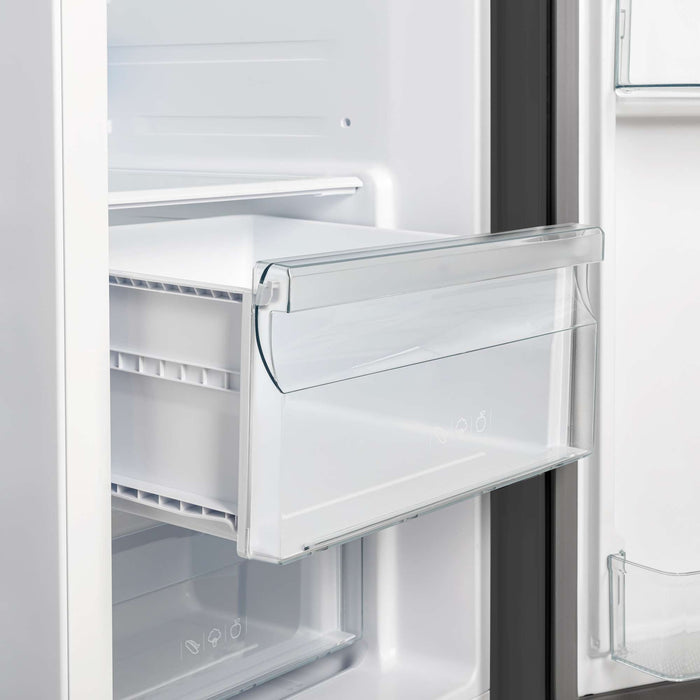 Forno Salerno Espresso 36" Side-by-Side Black Refrigerator 20 cu. ft FORNO
