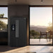 Forno Salerno Espresso 36" Side-by-Side Black Refrigerator 20 cu. ft FORNO