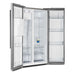 Forno Salerno 36" Side by Side Stainless Steel Refrigerator 20 cu.ft FORNO