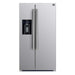 Forno Salerno 36" Side by Side Stainless Steel Refrigerator 20 cu.ft FORNO