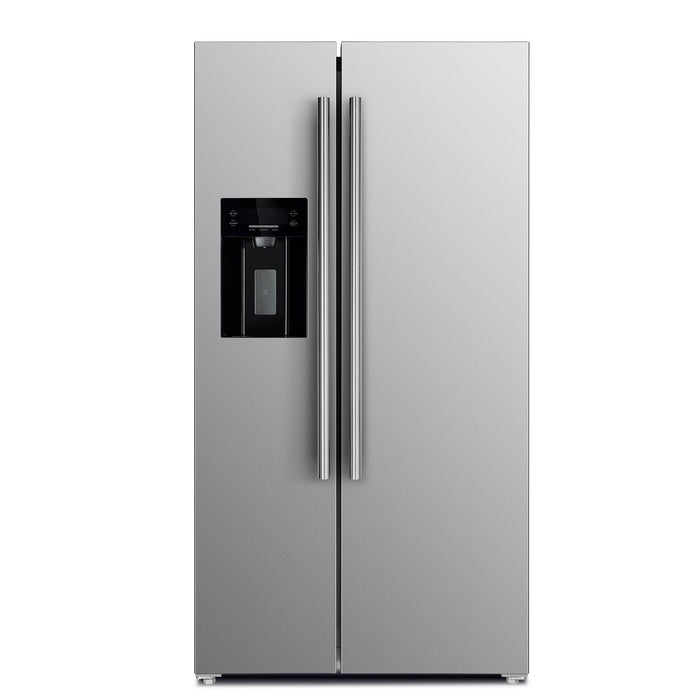 Forno Salerno 36" Side by Side Stainless Steel Refrigerator 20 cu.ft FORNO