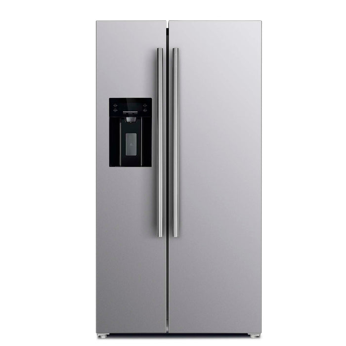 Forno Salerno 36" Side by Side Stainless Steel Refrigerator 20 cu.ft FORNO