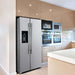 Forno Salerno 36" Side by Side Stainless Steel Refrigerator 20 cu.ft FORNO