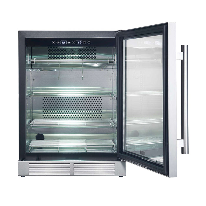 Forno Asciutto 24" Dry Aging Cabinet, Stainless Steel 304, 4.41 cu.ft. FORNO