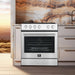 Forno Leonardo Espresso 30" Electric Range Stainless-Steel FORNO