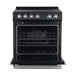 Forno Leonardo Espresso 30" Electric Range Black FORNO