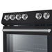 Forno Leonardo Espresso 30" Electric Range Black FORNO