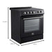 Forno Leonardo Espresso 30" Electric Range Black FORNO