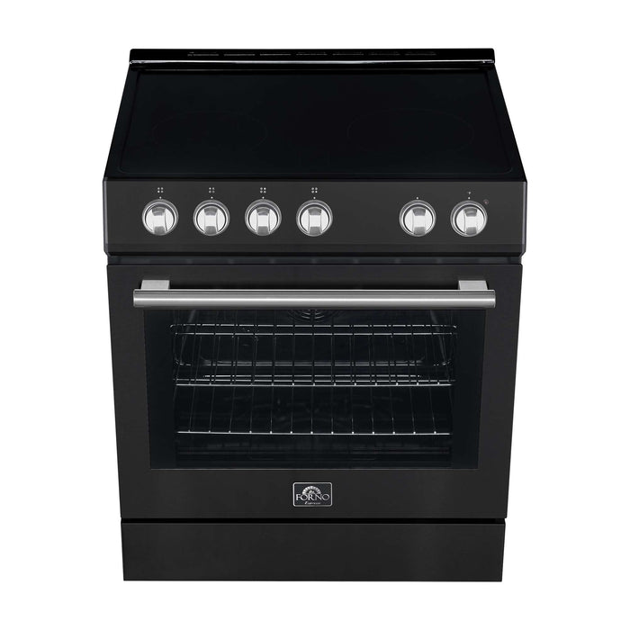Forno Leonardo Espresso 30" Electric Range Black FORNO