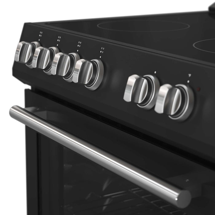Forno Leonardo Espresso 30" Electric Range Black FORNO