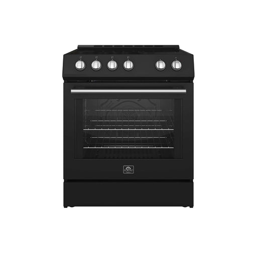 Forno Leonardo Espresso 30" Electric Range Black FORNO