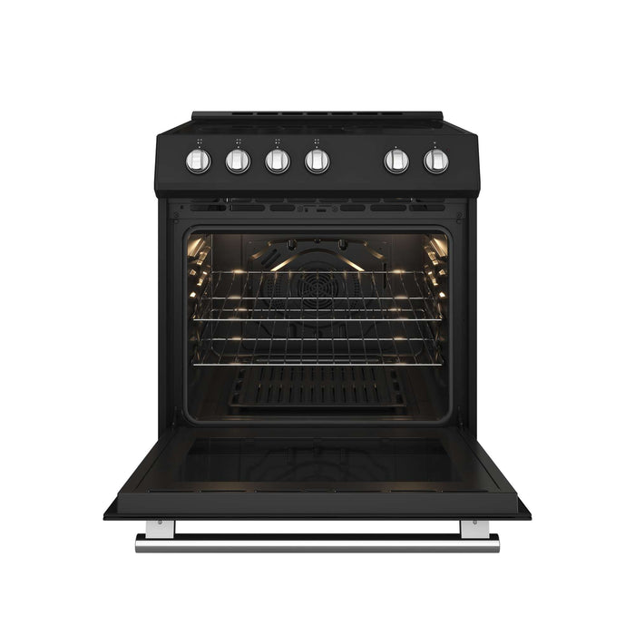 Forno Leonardo Espresso 30" Electric Range Black FORNO