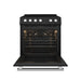 Forno Leonardo Espresso 30" Electric Range Black FORNO