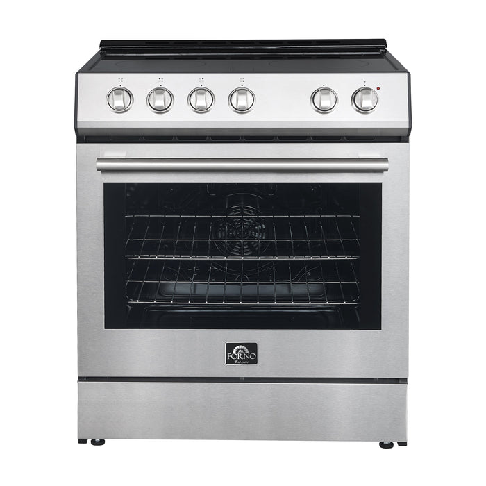 Forno Leonardo Espresso 30" Electric Range Stainless-Steel FORNO