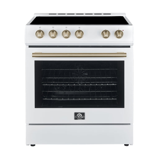 Forno Leonardo Espresso 30" Electric Range White FORNO